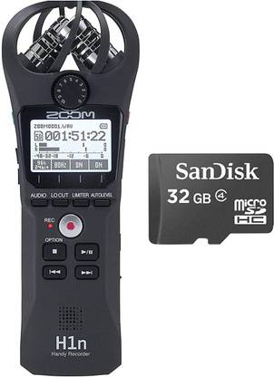 ZOOM H1N Handy Recorder with 32GB Card 2 Tracks Digital Multi-track Recorder