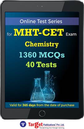 Target Publications MHT CET Chemistry Online Test Series | Practice 1360 MCQs | Chapterwise, Topicwise Questions and Model (Mock) Tests with Solutions | Engineering, Pharmacy