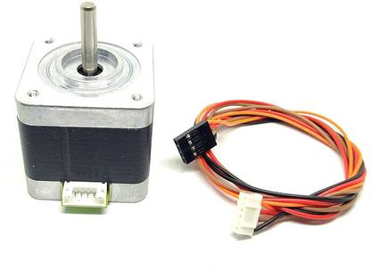 INVENTO 1Pcs Nema 17 4 Kg-cm Bipolar Stepper Motor For CNC Robotics DIY Projects Automotive Electronic Hobby Kit