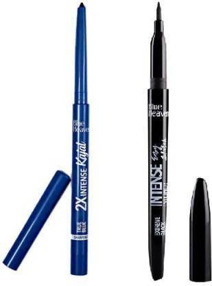 BLUE HEAVEN INTENCE BLUE COLOR KAJAL WITH LINE AND DESIGN SKETCH EYE LINER 1 ml