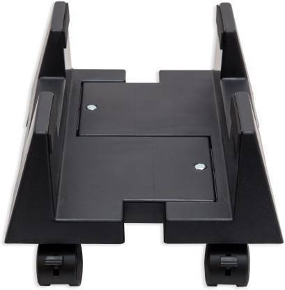 TORIVO Multi Function Heavy Duty Desktop Computer CPU Trolley Stand Holder Adjustable Trolley CPU Trolley with Wheels Suitable for All Type of CPU CPU Holder