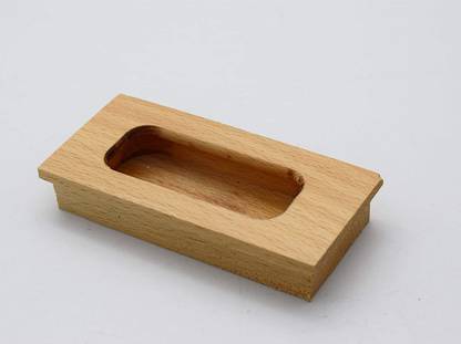 Rab Wooden Handle for Cabinet/Wardrobe (Code:- Hand COUNSIL WDN 1001, Size:- 4"-inch) Wood Cabinet/Drawer Handle