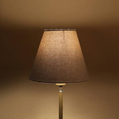 Set Of 2 White Textured Drum Lamp Shades – 11x13x10 Inches, Spider Fitter, For Table & Floor Lamps