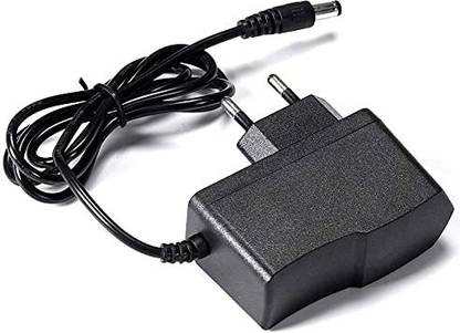ZAMPEQ DC 5V-2A (2000mA) DC Power Adaptor with 1 Meter/3.2 Feet Cable (Black) Wired Ethernet Lan Adapter compatible with Windows