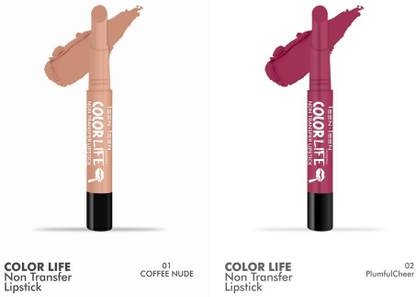 Teen.Teen Colorlife Combo (Coffee Nude, Plumful Cheer, 4.2 g)