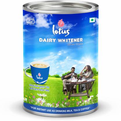 Lotus Dairy Whitener 400 Gm Tin Semi Skimmed Milk Powder