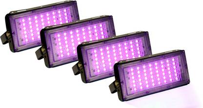 Uma Enterprise Bricks Light 50 Watt LED Brick Flood Light | Pink | Pack of 4 Flood Light Outdoor Lamp