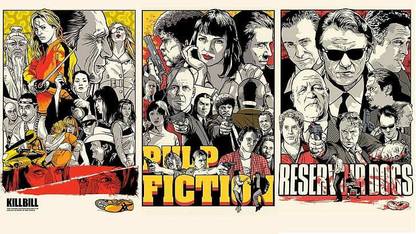 Kill Bill Pulp Fiction Quentin Tarantino Reservoir Dogs People Models Female Matte Finish Poster Paper Print