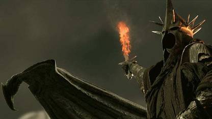 The Lord Of The Rings Nazgul The Witch King Ringwraith The Return Of The King Matte Finish Poster Paper Print