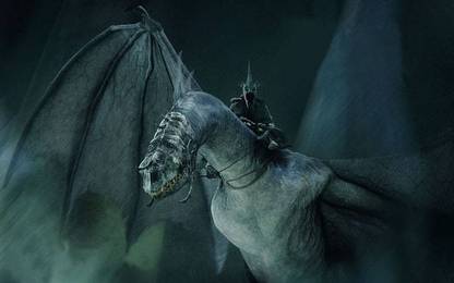 The Lord Of The Rings Witchking Of Angmar Nazgul Matte Finish Poster Photographic Paper