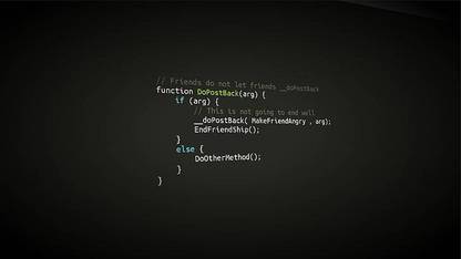 Pulp Fiction Code Programming Syntax Highlighting Matte Finish Poster Paper Print