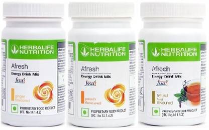 HERBALIFE afresh energy drink mix combo Plant-Based Protein