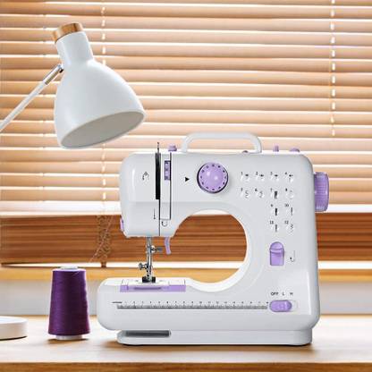 IBS Portable mini household Handheld 12 Built-In Stitches Electric Sewing Machine