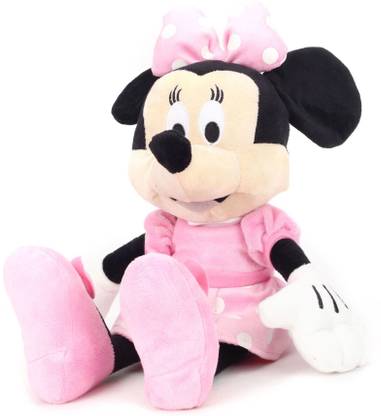 Fusked Disney Minnie Mouse Soft Toy Pink - Height 30 cm  - 30 cm