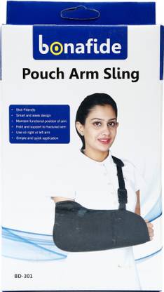 Bonafide Pouch Arm Sling Hand Support For Fracture (Extra_Large) Arm Support