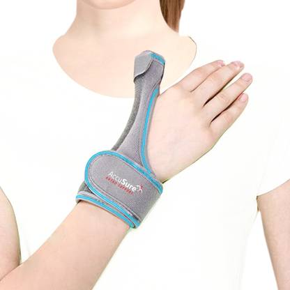AccuSure Adjustable Thumb Spica Splint- Thumb Brace for Immobilize & Stabilize Splints