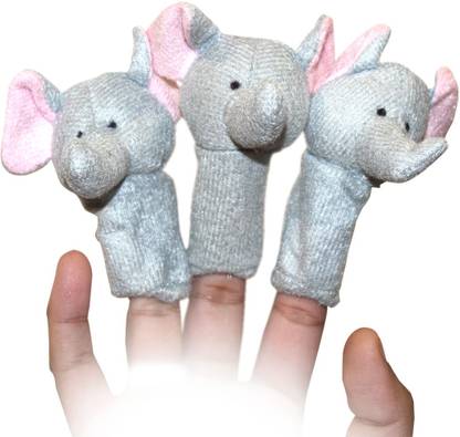 Passion Bazaar feGrey Finger Puppets