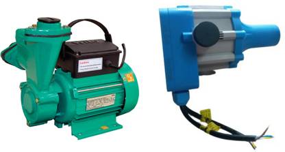 Wilo Mini self priming water pump 0.5 hp single phase with automatic pump controller switch ( multicolour) Centrifugal Water Pump