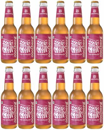 coolberg Cranberry Non Alcoholic Beer - 330ml (Pack of 12) Glass Bottle