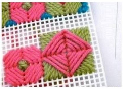 nimi creation 9 Pics Plastic Canvas Sheet for Cross Stitch Art