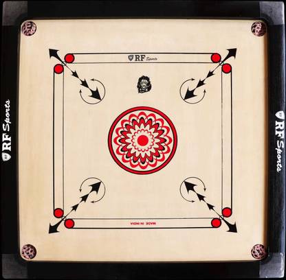 RF SPORT LIGHT WEIGHT CORROM BOARD 50 cm Carrom Board