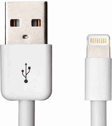 aK collection Lightning Cable 1 m USB Fast Charging Cable Compatible with All iPhone iPad iPod Devices (White)