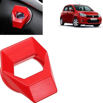 Rhtdm Red Car Engine Start Stop Switch Lambo Style Button Cover For Celerio_REBC108 Engine Start/Stop Button