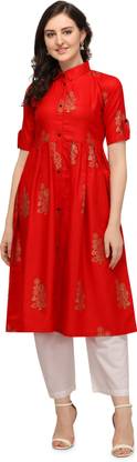 Women Block Print Kurta