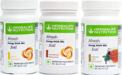 HERBALIFE afresh energy drink mix combo Plant-Based Protein