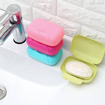 sell net retail 1PCS Waterproof Plastic Travel Soap Box Case Holder