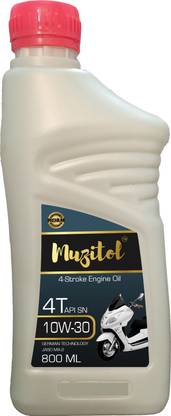Muzitol 4T 10W30 SN Synthetic Blend Engine Oil
