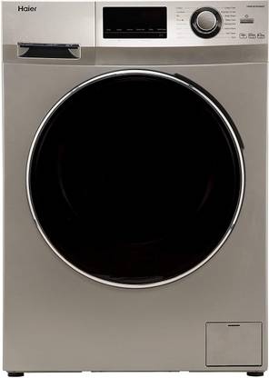 Haier 6.5 kg Fully Automatic Front Load Washing Machine with In-built Heater Grey