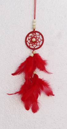 handymandy store Nylon, Feather, Steel Dream Catcher