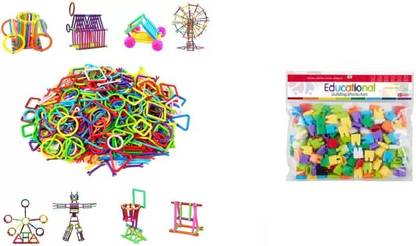 Gagan gulshan enterprises Assembled Smart Stick Blocks Educational & Slim bullet shape Blocks Learning Construction Engineering Set