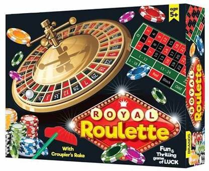 JVTS Royal Roulette Fun and Thrilling Game of Luck with Croupier's Rake Money & Assets Games Board Game Party & Fun Games Board Game Educational Games Board Game Board Game Accessories Board Game. बोर्ड गेम