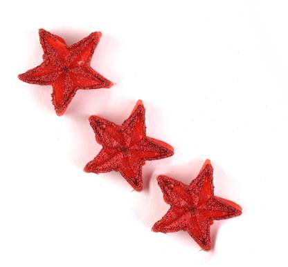 Manogyam 3PC Floating Star Shape Decorative Candle