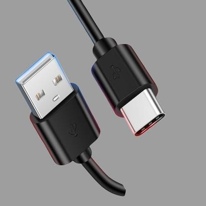 Wings USB Type C Cable 3 A 1 m 480mbps Data Transfer & Fast Charging Type C Cable