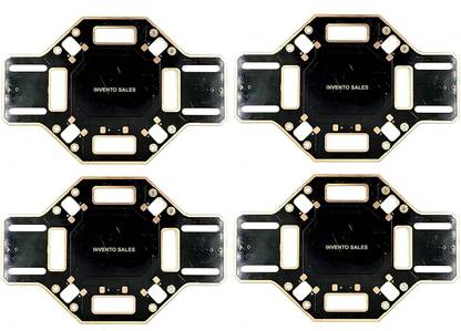INVENTO 4Pcs F450 Quadcopter Frame PCB Board Power Distribution Board Bottom Plate Automotive Electronic Hobby Kit