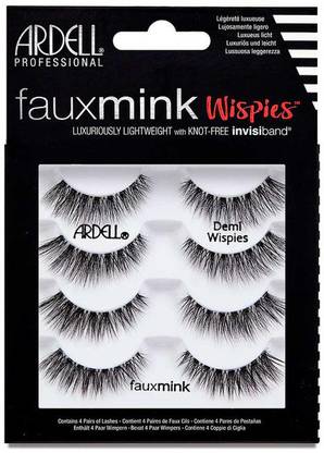 Ardell FAUX MINK WISPIES MULTIPACK-67409 + Duo Clear Glue 1g Pack of 1 Number of piece 2