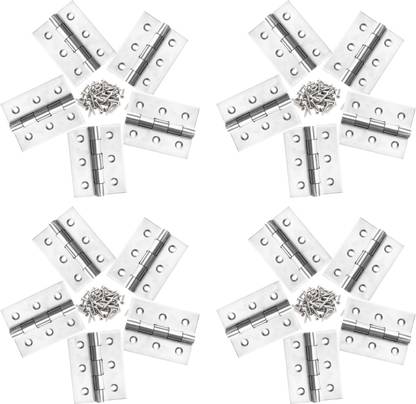 Stylla Design House 3x16 gauge" 20 Pack Hinge ( Window Butt Hinges 3 inch x 16 Gauge) 20 psc Butt/Mortise Hinge