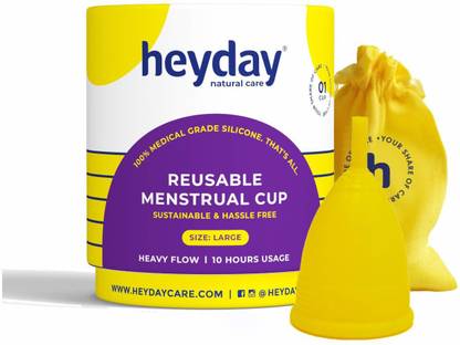 heyday Large Reusable Menstrual Cup