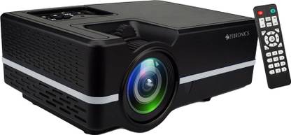 ZEBRONICS ZEB-LP2000M (2000 lm / Wireless / Remote Controller) Miracast||Built in Speaker Projector