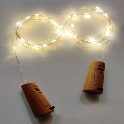 HUMION 20 LEDs 1.98 m Yellow Steady String Rice Lights