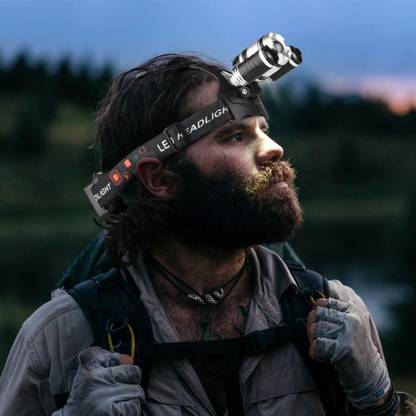 Buy From Best LED Head Lamp Flash Torch Light with Rechargeable Battery Torch Torch