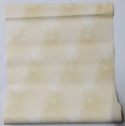 GRAH PRAVESH Embossed Classics Beige Wallpaper