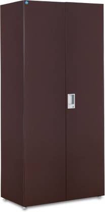 Delite Kom Pluto with Inbuilt Locker Metal 2 Door Wardrobe