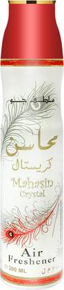 Lattafa Mahasin Crystal Air Freshener , Spray Mahasin Crystal Air Freshener, 300ml