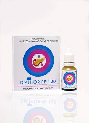 Herbal House DIATHOR PP 120 DROPS Helps to Control Blood Sugar Levels in a Safe, Herbal and Ayurvedic way "15ML" (Pack Of 1)