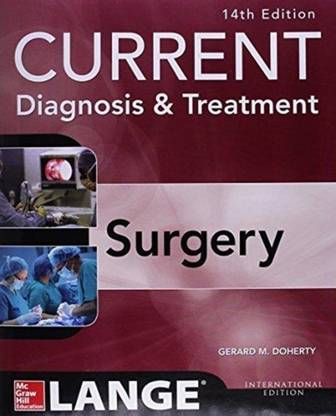 CURRENT DIAGNOSIS TRTMT SURGERY Paperback DOHERTY
