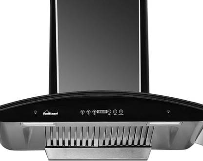 Sunflame RAPID 60 AUTO CLEAN DX-T Auto Clean Wall Mounted Black 1100 CMH Chimney